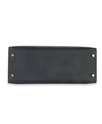 Black Epsom Kelly Sellier 28 GHW