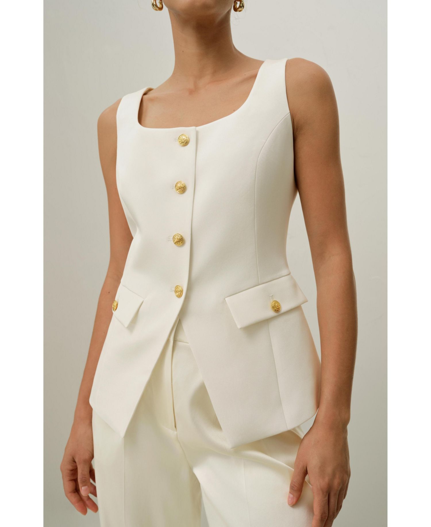 Women's Cintre U-Neck Sleeveless Vest