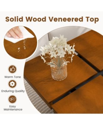 Square Center Table, Mid Century Modern Coffee Table