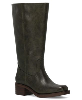Women's Miranda Wide Calf Stacked Heel Boots