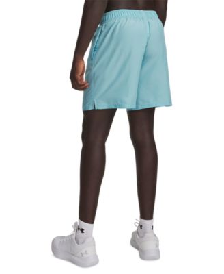 Men's Moisture-Wicking Logo-Print 8-1/4" Tech Shorts