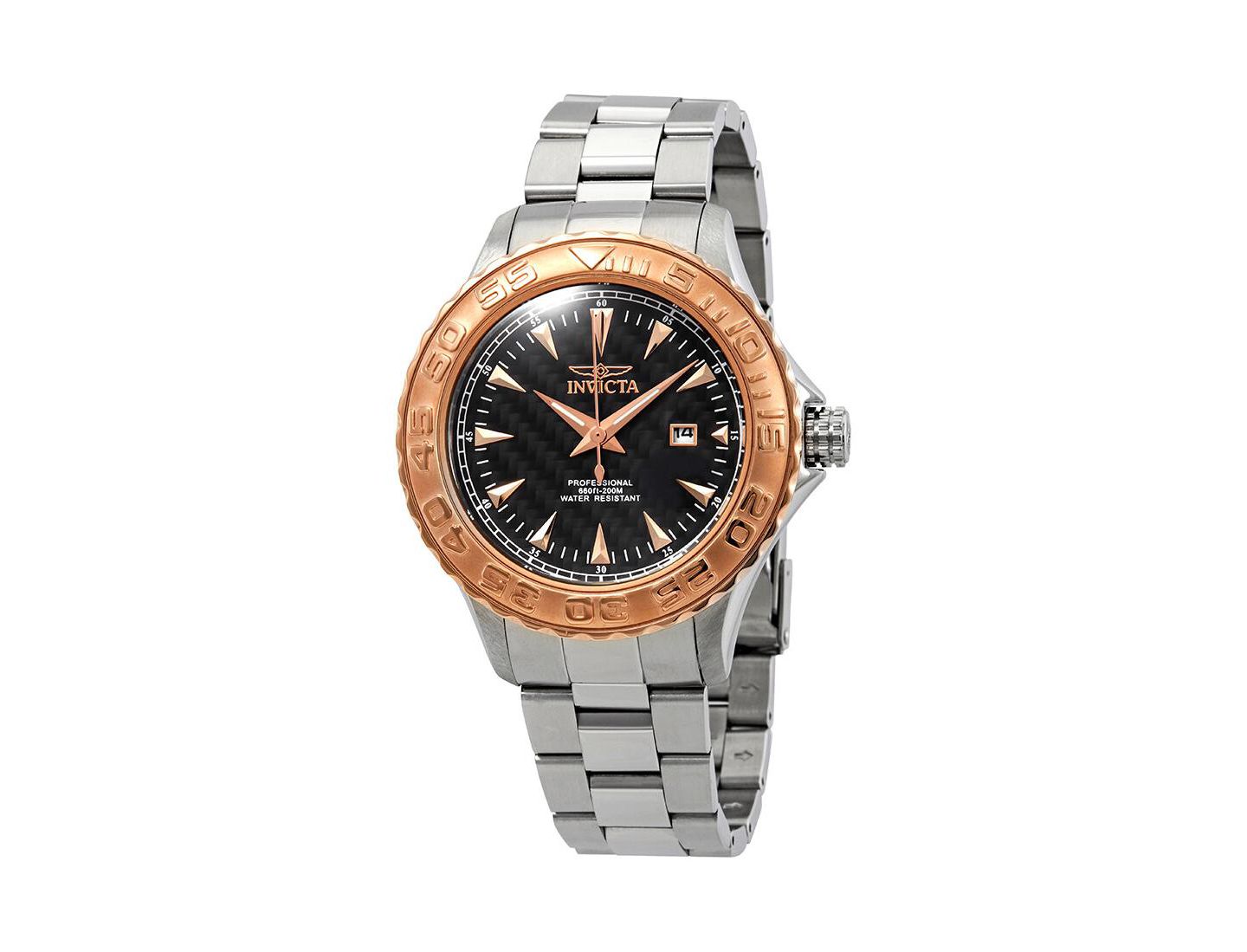 Мужские часы Invicta 12557 Pro Diver Quartz Dial, цвет: Серебряный — фото 1