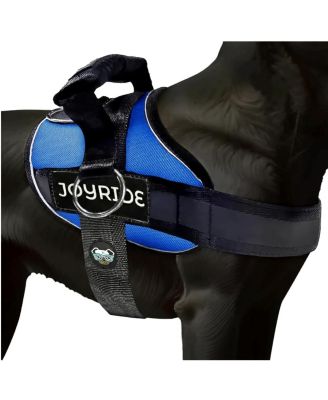 Side Ring No Pull Dog Harness - No Choke, Escape Proof, Reflective, 3 Leash Clips, Comfortable Pet Vest for Medium & Large Dogs