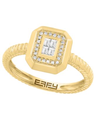 Effy Collection Diamond 18 ct tw Ring in 14k Yellow Gold - Yellow Gold 3300$
