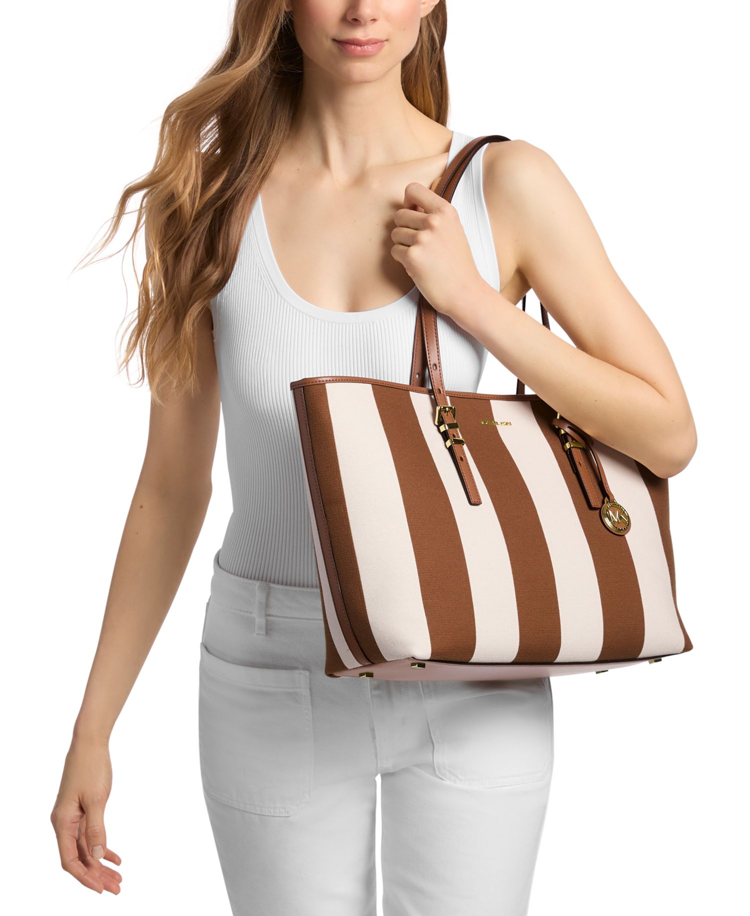Michael Kors Quinn Large East West Tote Handbag