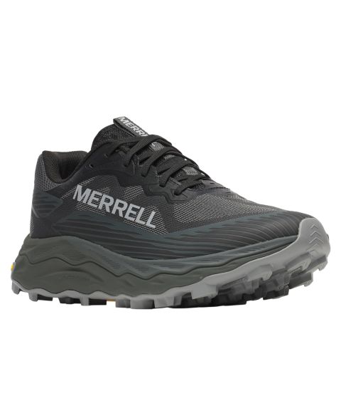 Мужские кроссовки Merrell Agility Peak 6 для бега, с круглым носком, цвет: Чёрный