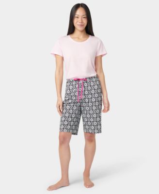 Women's Chalk Dot PJ Bermuda