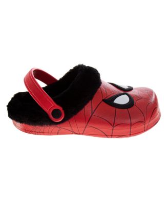 Toddler Marvel Avengers Spiderman Clogs Fuzzy, FleeceLined, and Warm Garden Shoes