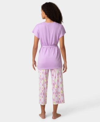 Women's Mama Jama 3Pc Pajamas Set