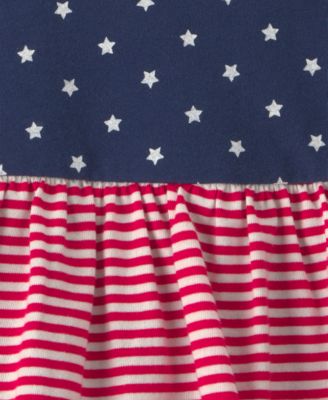 Baby Girls' American Flag Sleeveless Bodysuit 