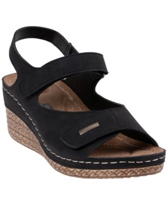 Women's Keltie Double Strap Wedge Sandals
