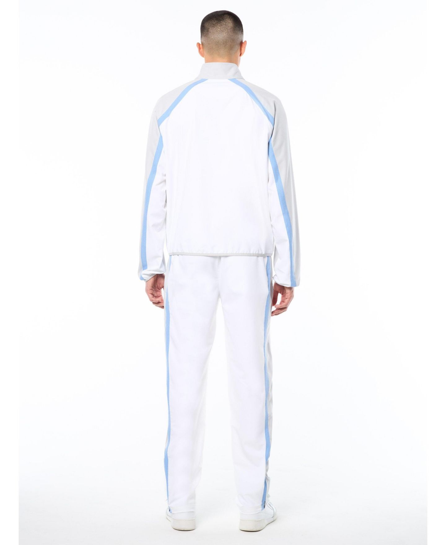Мужская куртка Sergio Tacchini Racchetto Track, цвет: Яркий белый — фото 4