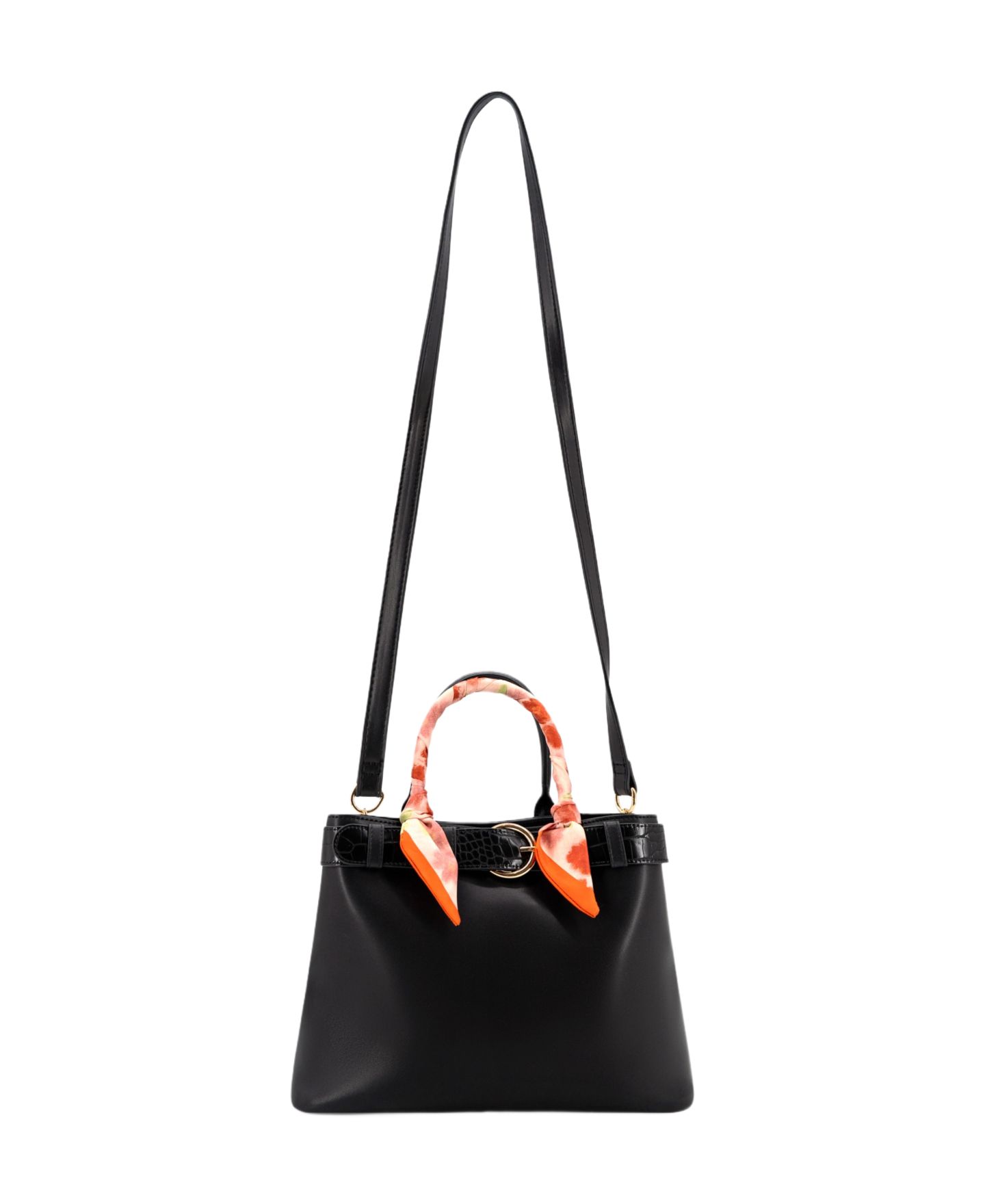 Женская сумка LIKE DREAMS Mila Medium Satchel Handbag, цвет: Чёрный — фото 5