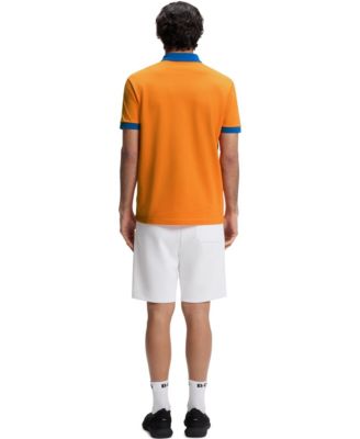 BOSS by Men's Paddy Netherlands Country Flag Trim Polo Shirt
