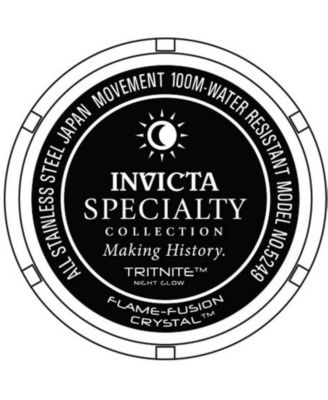 Men's 5249 Specialty Quartz Silver Dial Watch