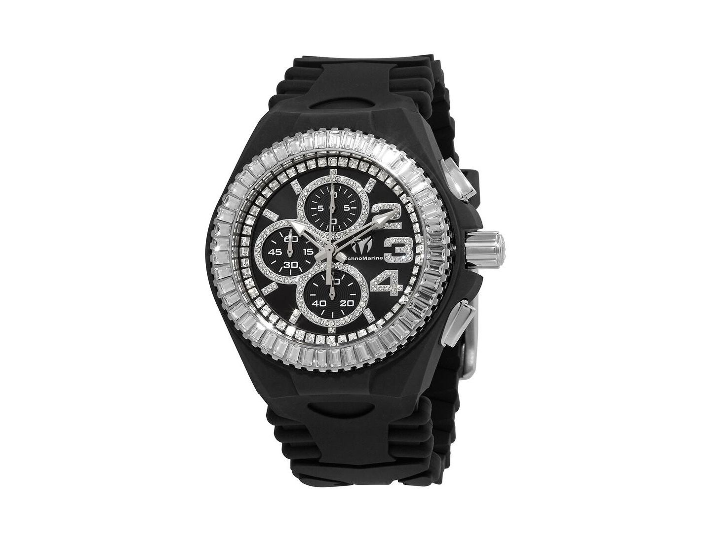 Мужские часы TechnoMarine TM-121180 Cruise Quartz Chronograph Dial, цвет: Чёрный — фото 1
