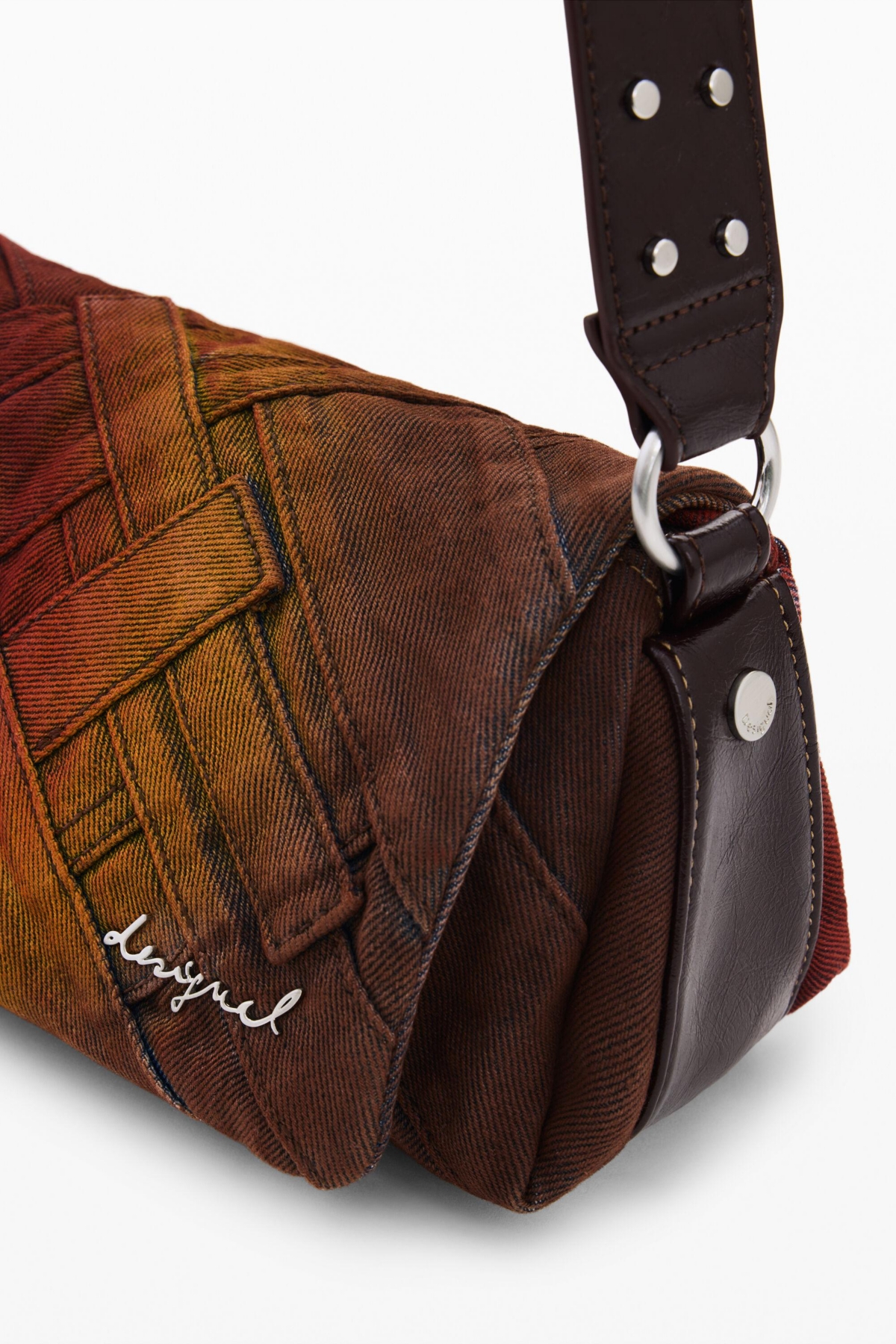 Desigual Women's Denim patch bag