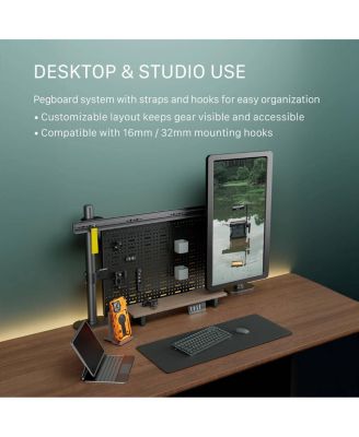 36" Aluminum Boulder Camera Cart, Gray