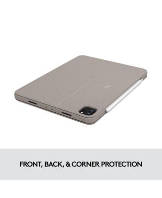 Combo Touch Keyboard Case for iPad Pro 11" (1st-4th Gen), Detachable Backlit Keyboard, Trackpad, Sand