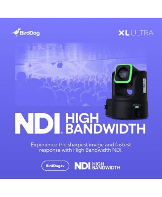 XL Ultra 4K Ultra HD NDI HX3/HX2 HDMI/3G-SDI/USB 20x PTZ Camera with AI Tracking
