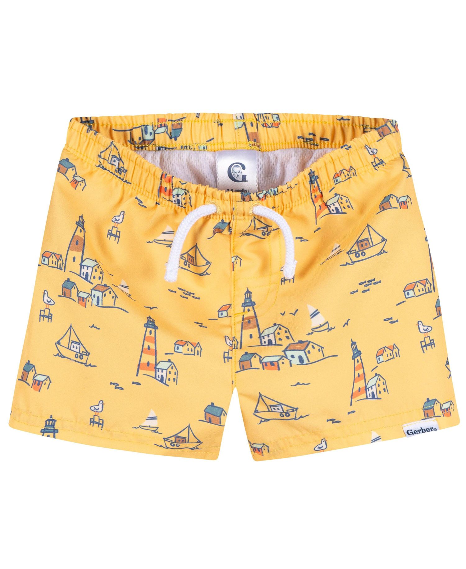 Baby Boys 2-Pack Swim Trunks, Months