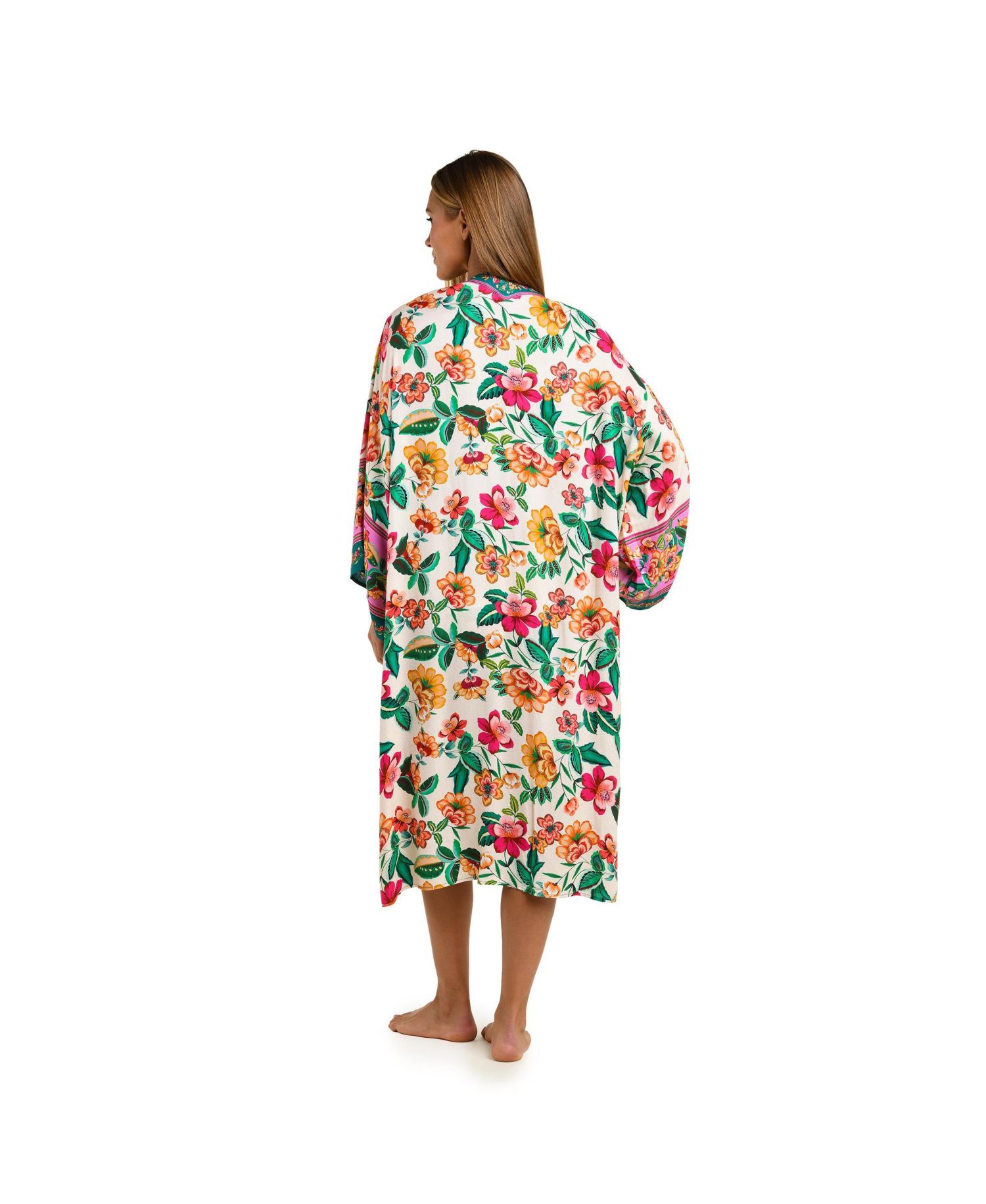Women's ZEN GARDEN MIDI KIMONO