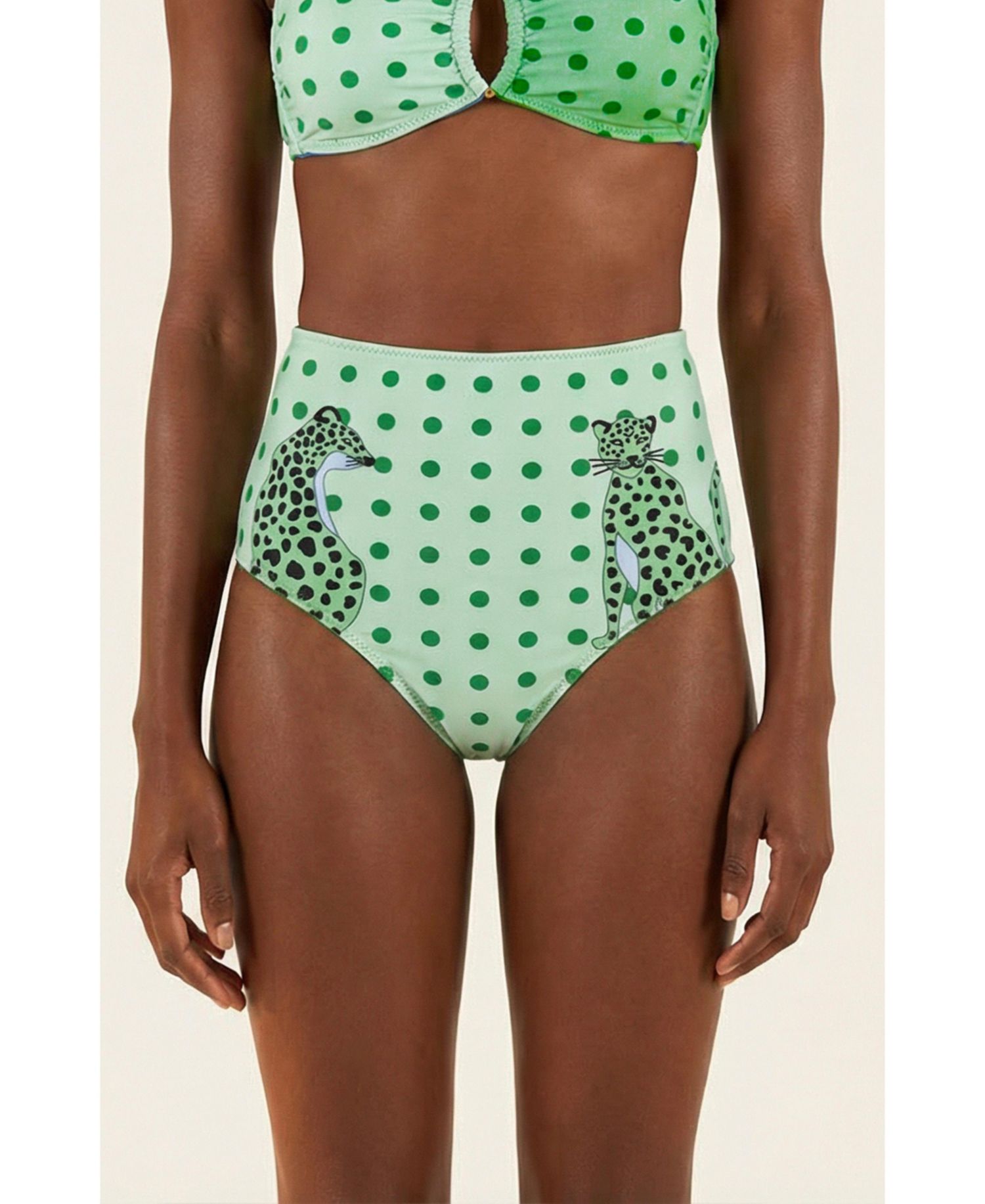 Women's Polka Bloom Reversible Bikini Bottom