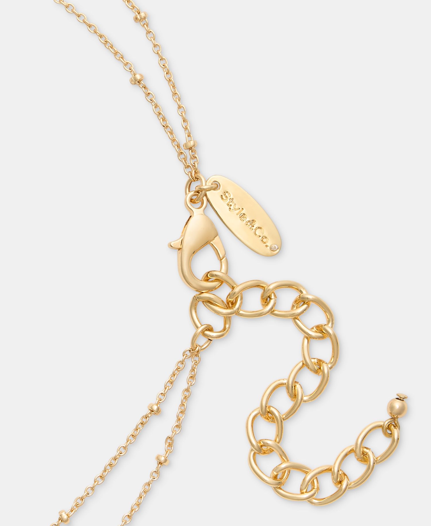 Triple Pendant Necklace, 36" + 3" extender
