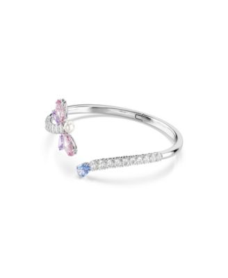 Ariana Grande x Mixed Cuts, Dragonfly, Multicolored, Rhodium plated Bangle Bracelet