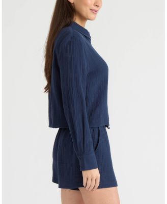 Women's Double Gauze Button Front Shirt