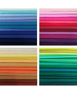 50 PCS 5" Precut Cotton Fabric Squares Sewing Quilting Craft Patchwork