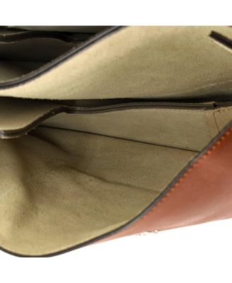 Medium Faye Shoulder Bag Leather and Suede