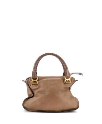 Medium Marcie Satchel Leather