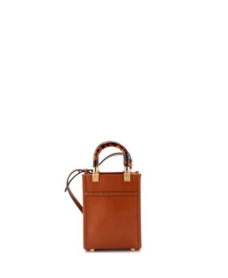 Mini Sunshine Shopper Tote Leather