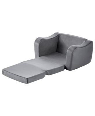 2-in-1 Kids Sofa Foldable Toddler Couch Convertible Chair and Lounger