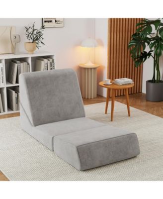 Three in One Folding Sofa Bed with Washable Cover