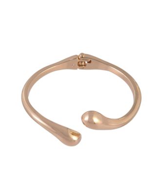 Tone Hinge Bracelet Brass