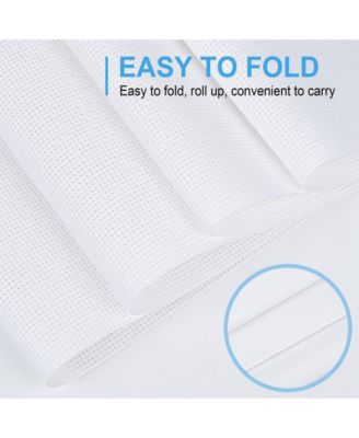 16 PCS 14 CT Cross Fabric Aida Cloth Craft Embroidery Classic Reserve Home Diy Handmade Needlework Decoration