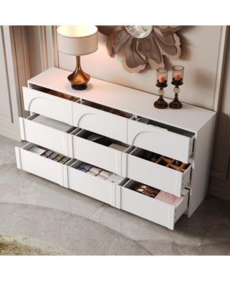 9-Drawer Dresser With Elegent Design