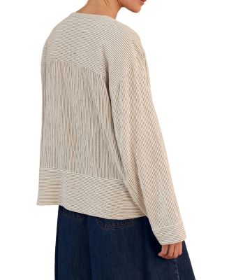 Women's V Neck Relaxed Swing Top