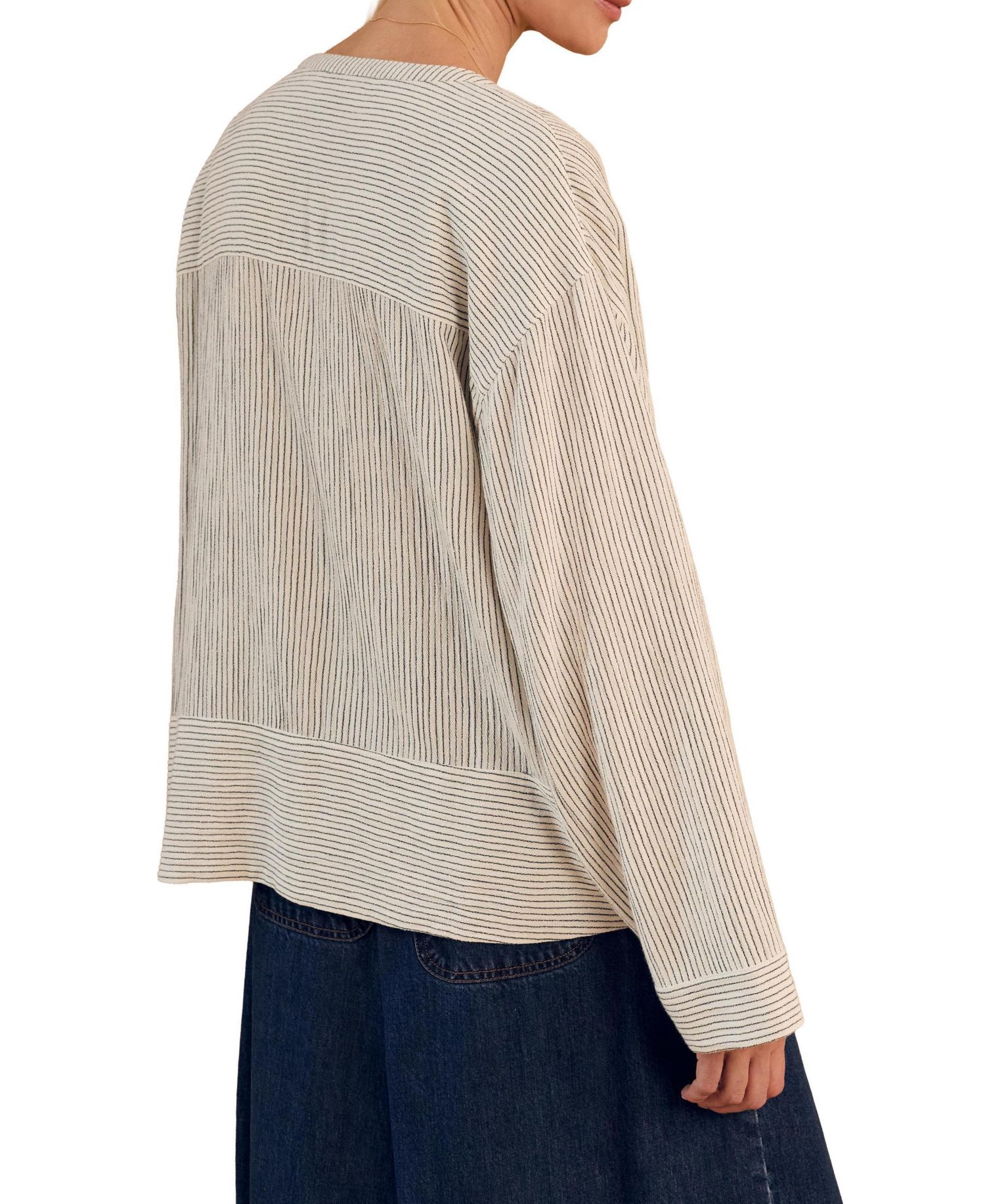 Women's V Neck Relaxed Swing Top