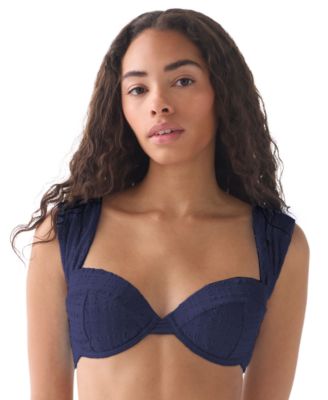 Women's Sweetheart Neck Underwire Bikini Top