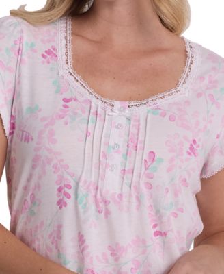 Women's Short-Sleeve Top and Pull-On Shorts, 2-Pc Set