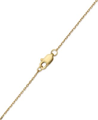 Diamond Graduated Bar Statement Necklace (1 ct. t.w.) in 14k Gold & White Gold, 16" + 2" extender