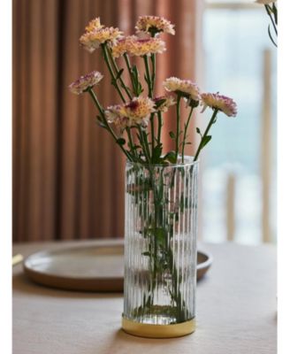 Fluted Glass Vase/Planter