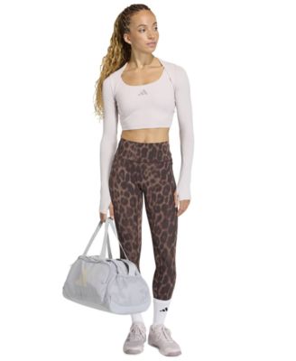 Women's Optim&eacute; Leopard 7/8 Leggings
