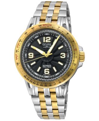 Men's Wind master Swiss Automatic Two toned SS IPYG Bracelet Watch