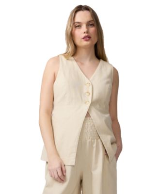 Maternity Ingrid & Isabel Postpartum Linen Jumpsuit