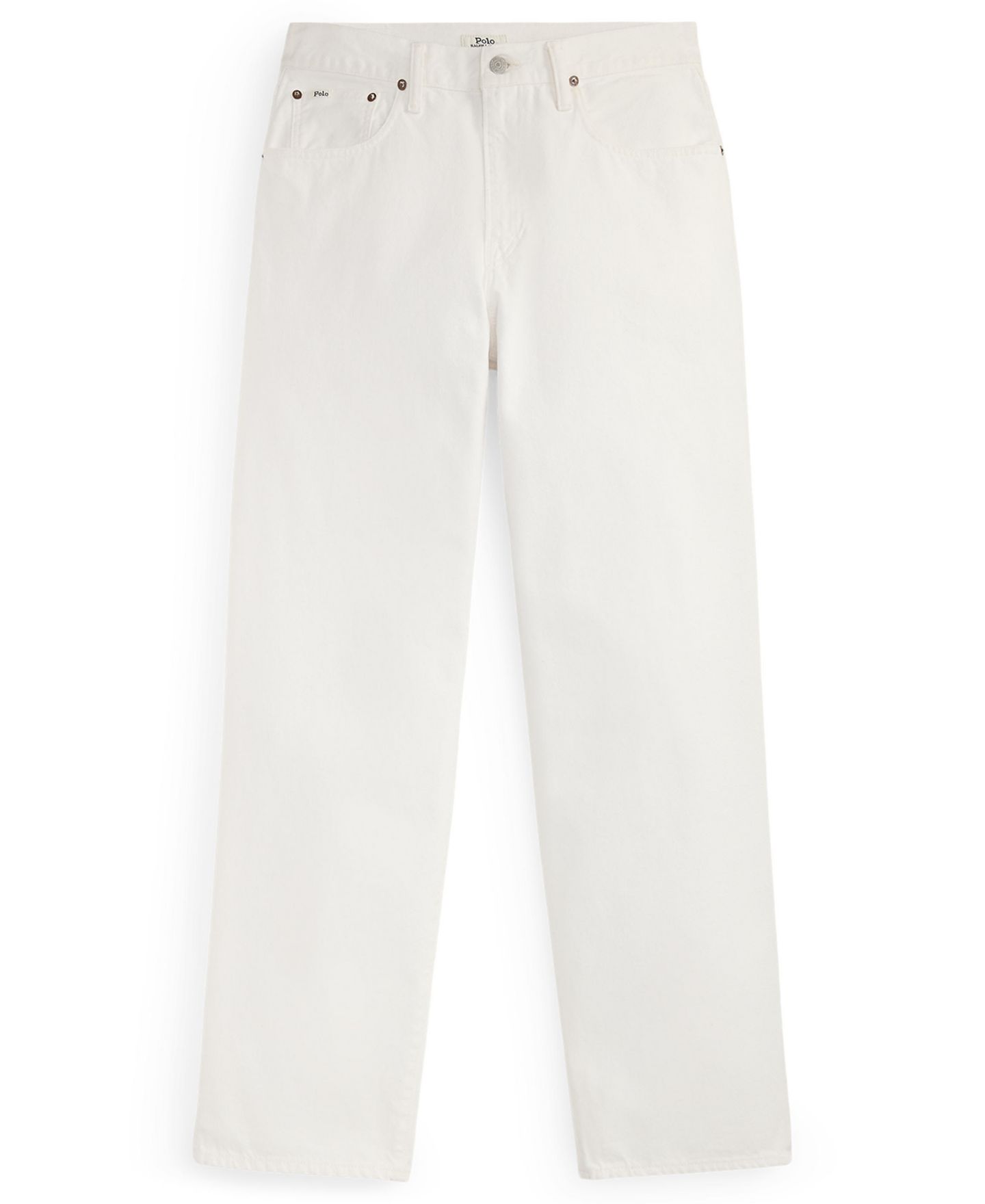 Мужские джинсы Polo Ralph Lauren Rivington Relaxed, цвет: Белый — фото 6