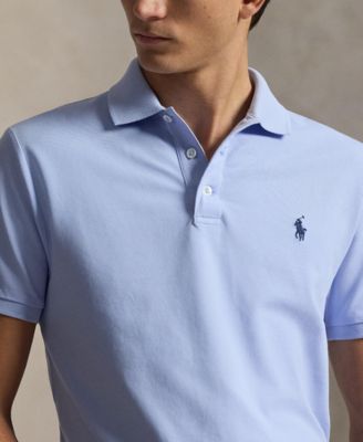 Men's Classic-Fit Stretch Mesh Polo Shirt